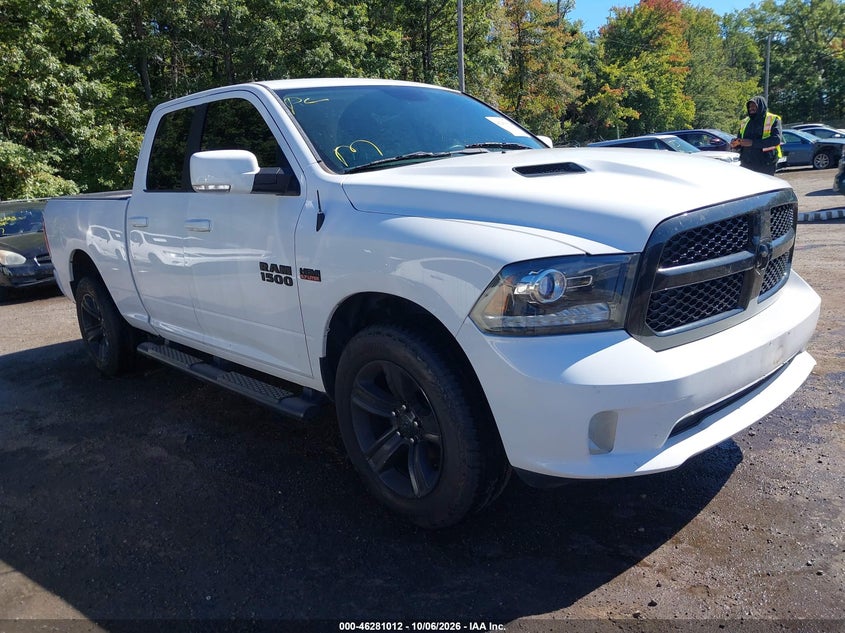 Vin: 1c6rr7ht5js158514, lot: 46781158, ram 1500 night  4x4 6'4 box 2018 img_1