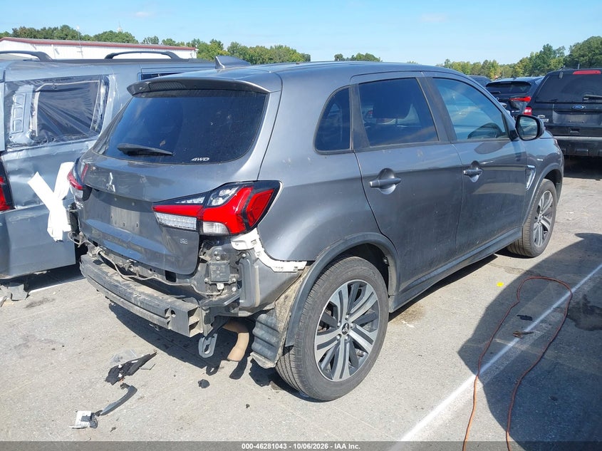 Vin: ja4aruau6nu011162, lot: 46781189, mitsubishi outlander sport 2.0 be awc/2.0 es awc/2.0 le awc/2.0 se awc/2.0 se special edition awc 20224