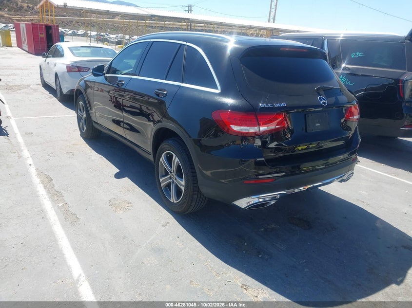 Vin: wdc0g4jb2jv040131, lot: 46781191, mercedes-benz glc 300 20183
