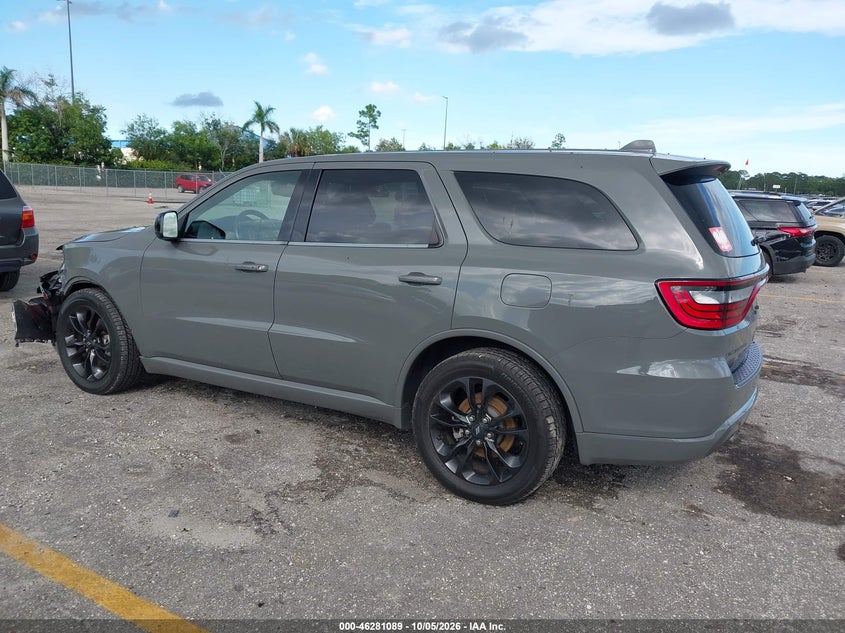 Vin: 1c4rdhdgxmc519787, lot: 46781234, dodge durango gt rwd 20213