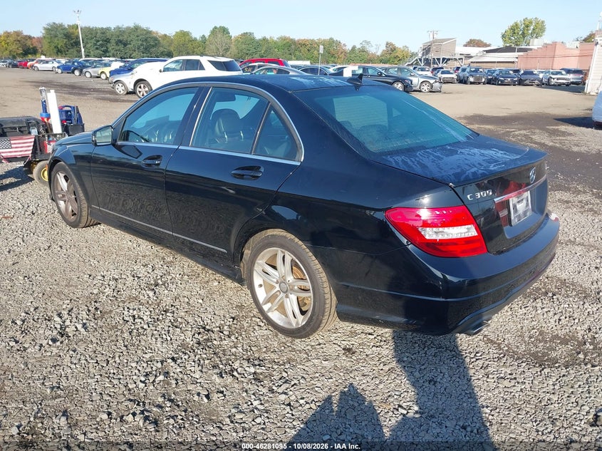 Vin: wddgf8abxea956508, lot: 46781241, mercedes-benz c 300 sport 4matic 20143