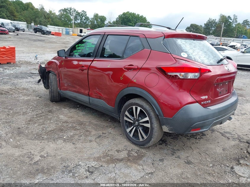 Vin: 3n1cp5cu7kl559834, lot: 46781274, nissan kicks sv 20193