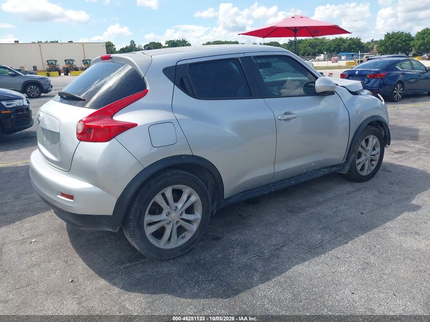 Vin: jn8af5mr5dt212474, lot: 46781279, nissan juke s 20134