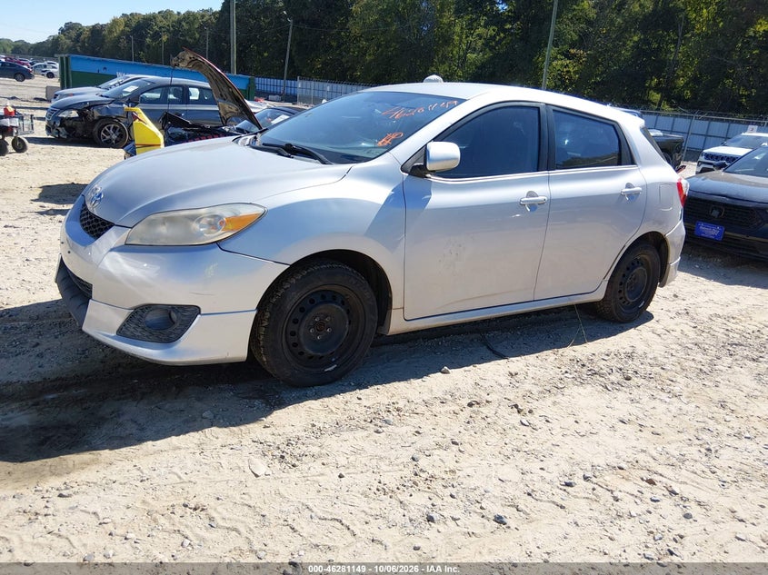 Vin: 2t1ku4ee1ac455049, lot: 46781294, toyota matrix 20102