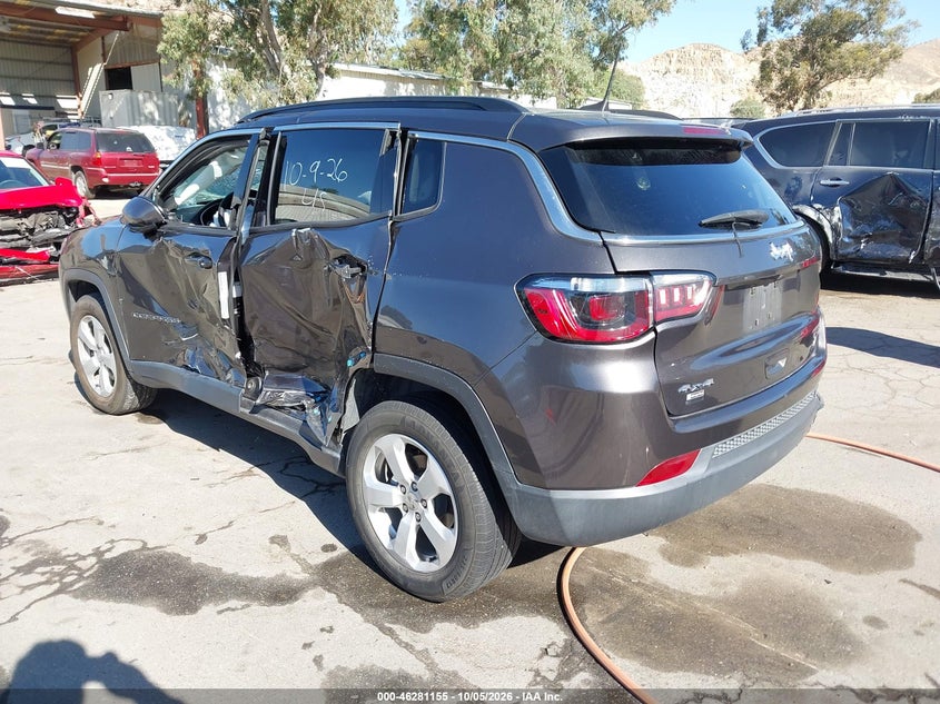 Vin: 3c4njdbb5mt599365, lot: 46781301, jeep compass latitude 4x4 20213