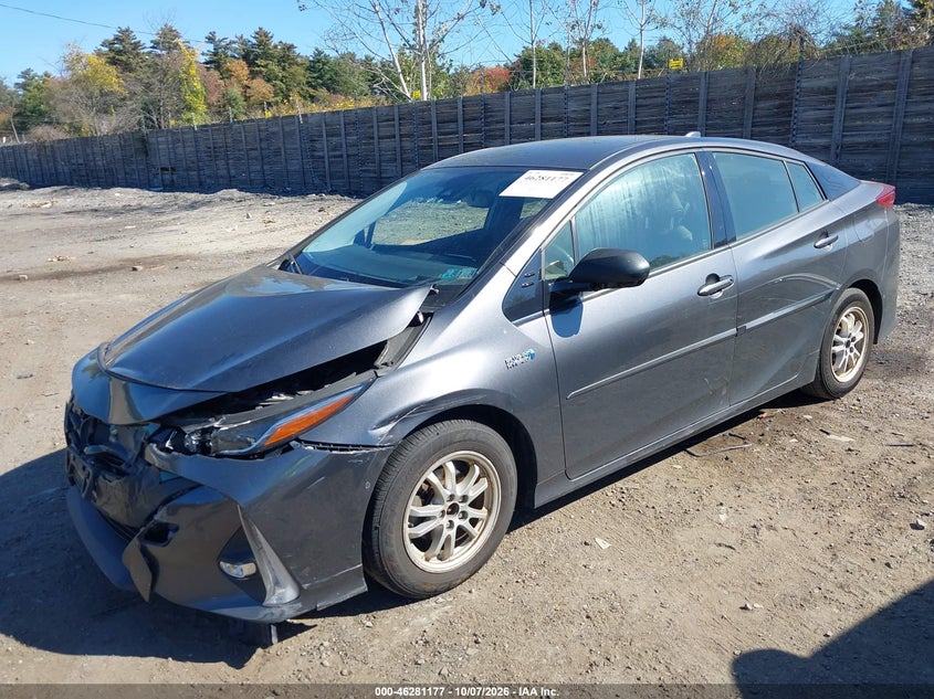 Vin: jtdkarfp8h3004841, lot: 46781323, toyota prius prime advanced 20172