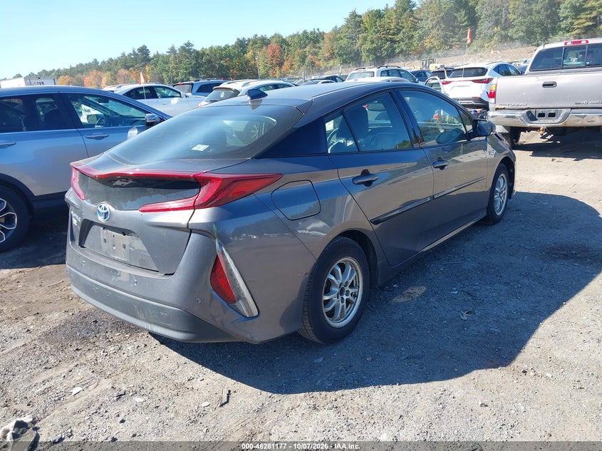 Vin: jtdkarfp8h3004841, lot: 46781323, toyota prius prime advanced 20174