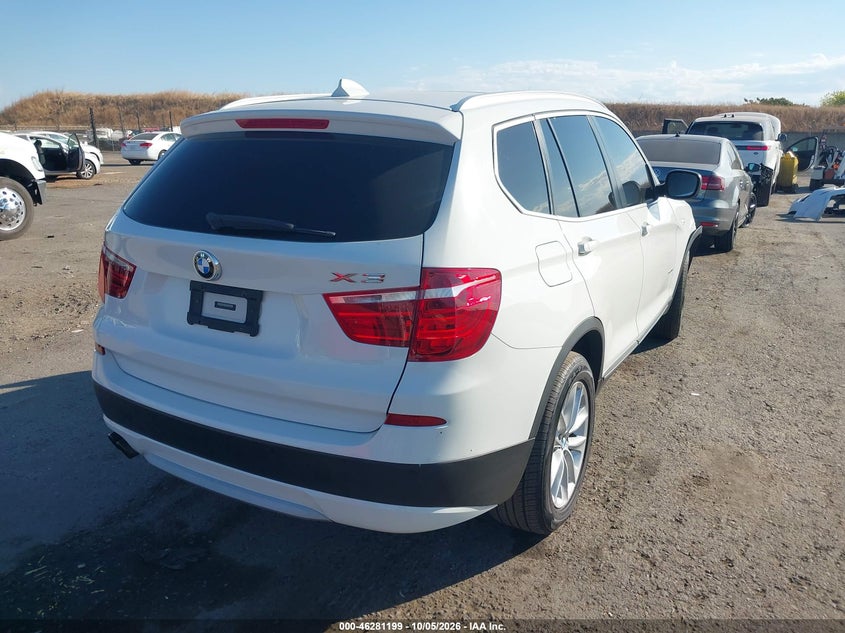 Vin: 5uxwx9c55dlk59751, lot: 46781345, bmw x3 xdrive28i 20134