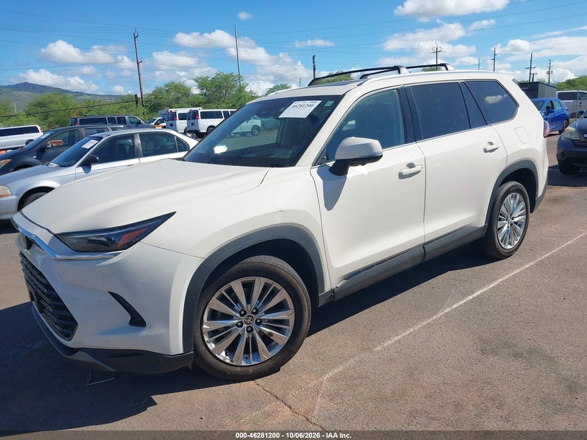 Vin: 5tdaaab55rs032470, lot: 46781346, toyota grand highlander platinum 20242