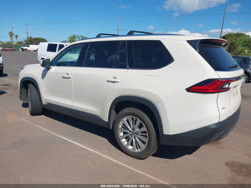 Vin: 5tdaaab55rs032470, lot: 46781346, toyota grand highlander platinum 20243