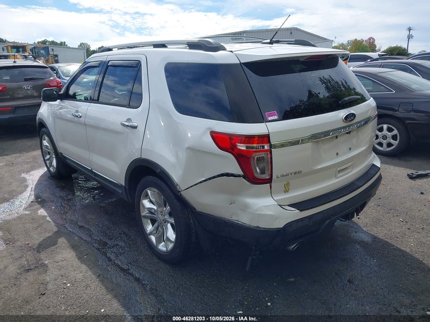 Vin: 1fm5k8f8xega16681, lot: 46781349, ford explorer limited 20143