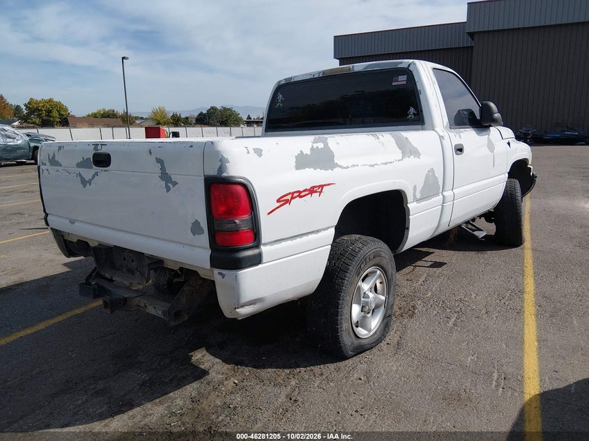 DODGE RAM 1500 1997 VIN 1B7HF16Z1VS137571