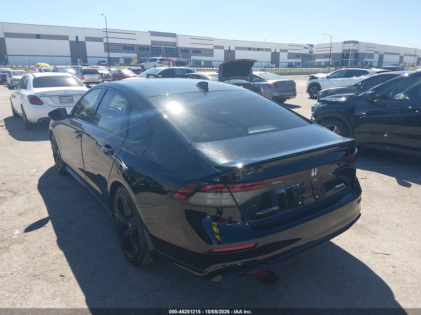 Vin: 1hgcy2f75ra086601, lot: 46781361, honda accord hybrid sport-l 20243