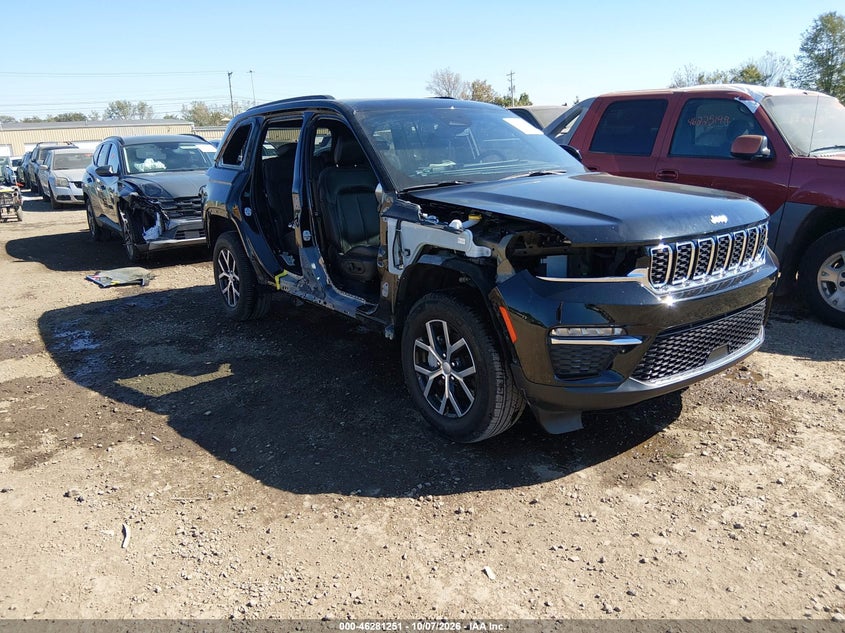 Vin: 1c4rjhbg0rc164079, lot: 46781397, jeep grand cherokee limited 4x4 20241