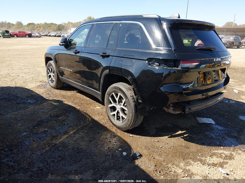 Vin: 1c4rjhbg0rc164079, lot: 46781397, jeep grand cherokee limited 4x4 20243