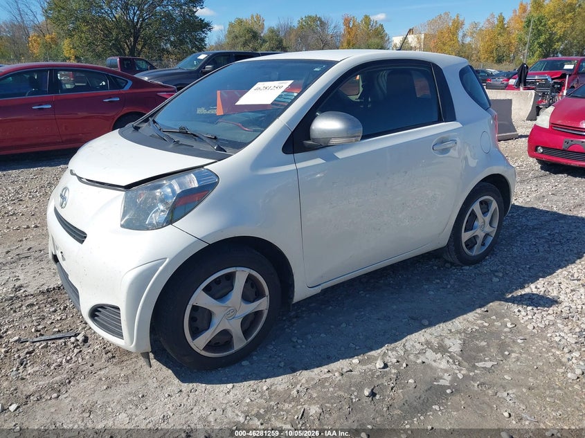 Vin: jtnjjxb02ej028807, lot: 46781405, scion iq 20142