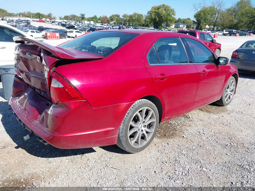 Vin: 3fahp0ha2ar197739, lot: 46781431, ford fusion se 20104