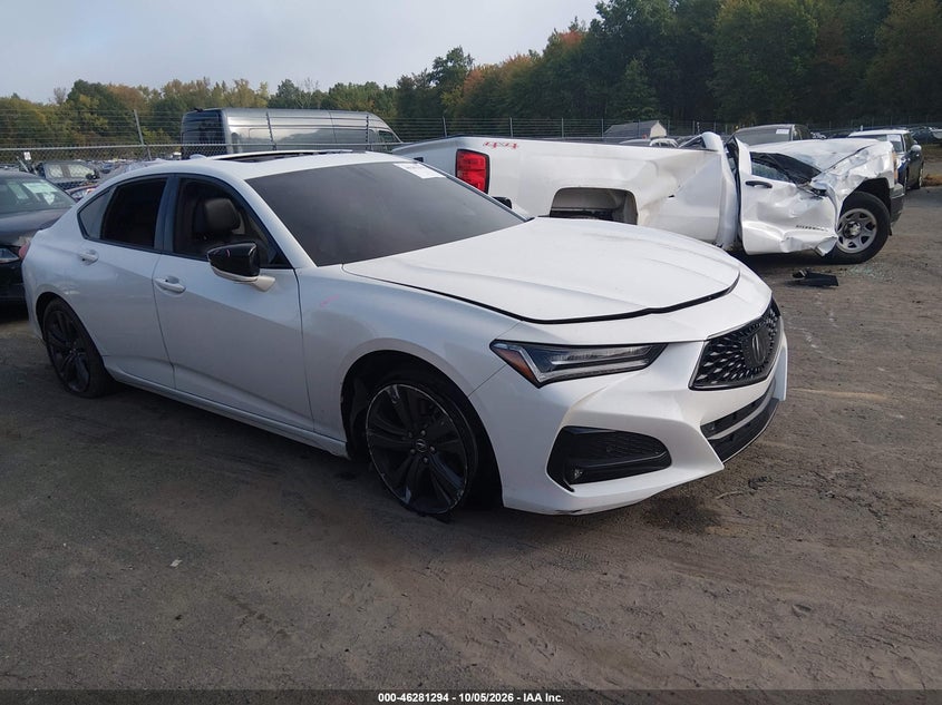 Vin: 19uub5f57pa006329, lot: 46781440, acura tlx a-spec package 20231