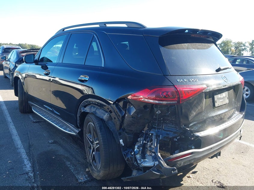 Vin: 4jgfb4kb1na790626, lot: 46781448, mercedes-benz gle 350 4matic 20223