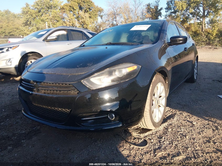 Vin: 1c3cdfbaxdd267305, lot: 46781470, dodge dart rallye 20132