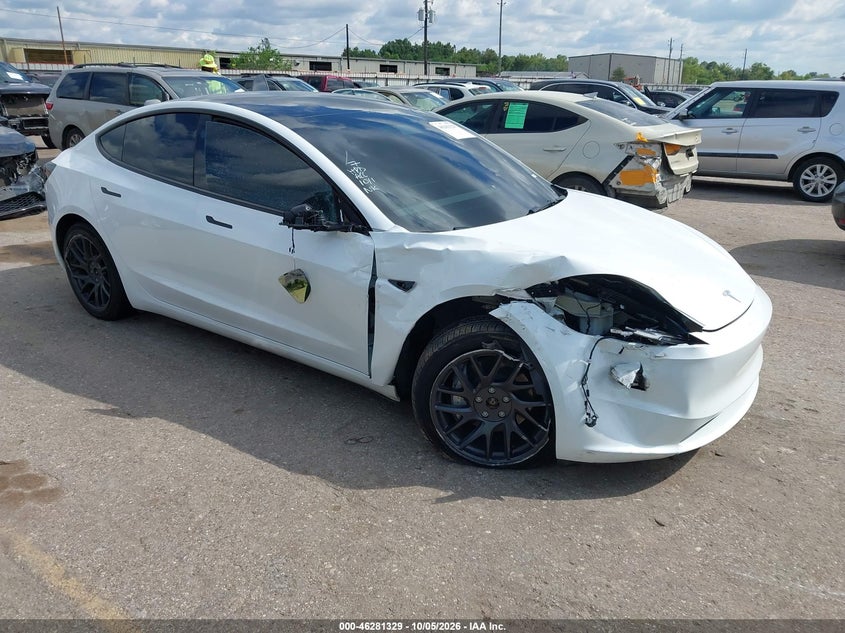 Vin: 5yj3e1eb0sf892365, lot: 46781475, tesla model 3 long range all-wheel drive 2025 img_1