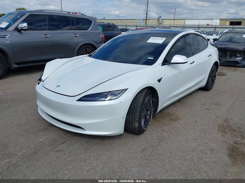 Vin: 5yj3e1eb0sf892365, lot: 46781475, tesla model 3 long range all-wheel drive 20252