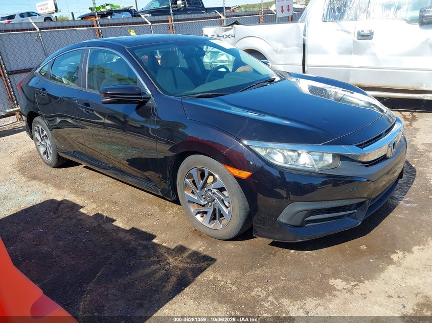 Vin: 19xfc2f75he043169, lot: 46781504, honda civic ex 20171