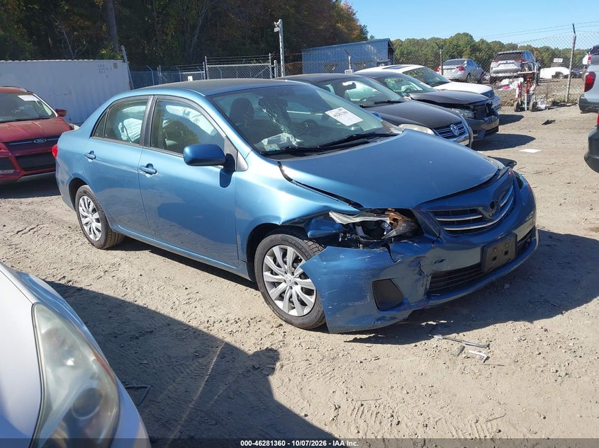 Vin: 5yfbu4ee5dp151405, lot: 46781506, toyota corolla le 20131