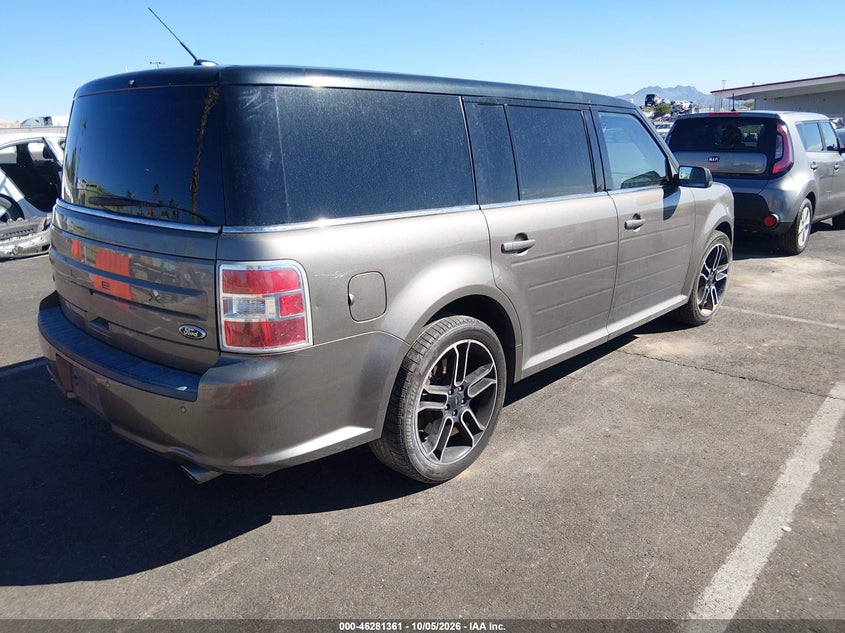 Vin: 2fmgk5c84ebd08474, lot: 46781507, ford flex sel 20144