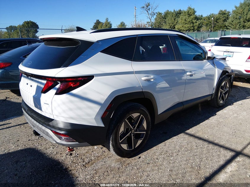 Vin: 5nmjbcdexsh586277, lot: 46781521, hyundai tucson sel 20254