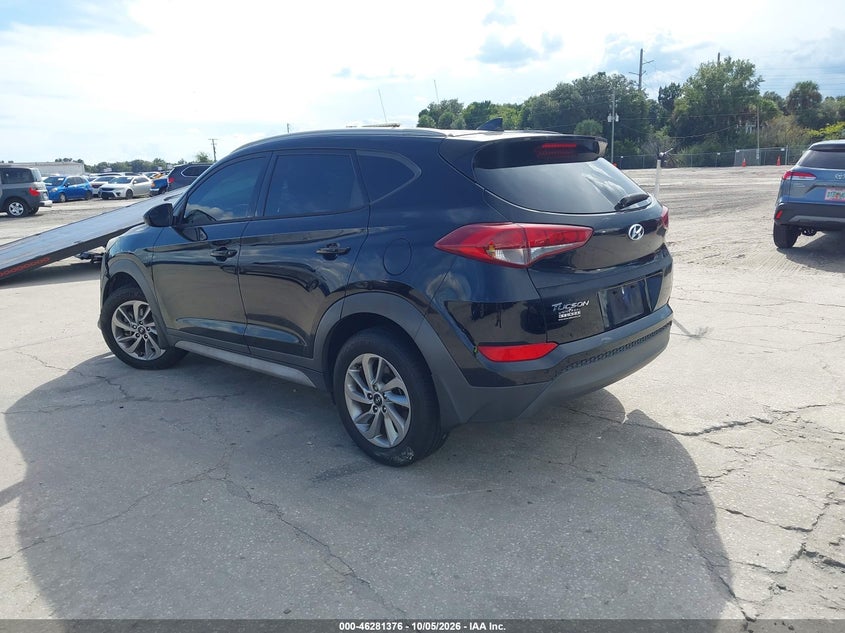 Vin: km8j33a42ju751167, lot: 46781522, hyundai tucson sel 20183