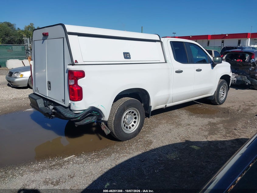 Vin: 1gcrwaeh3kz384963, lot: 46781534, chevrolet silverado 1500 work truck 20194