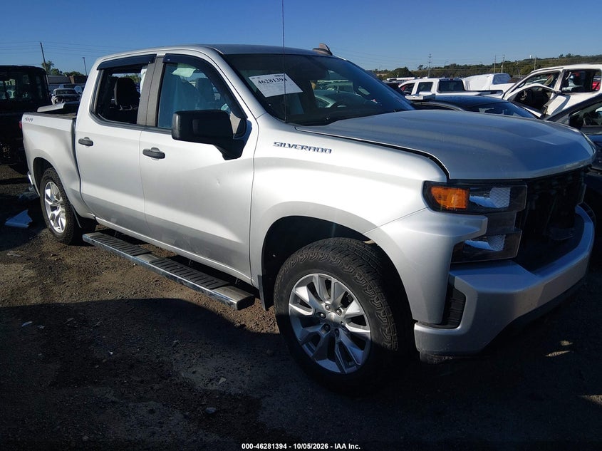 Vin: 1gcuybef9mz127088, lot: 46781540, chevrolet silverado 1500 4wd  short bed custom 20211