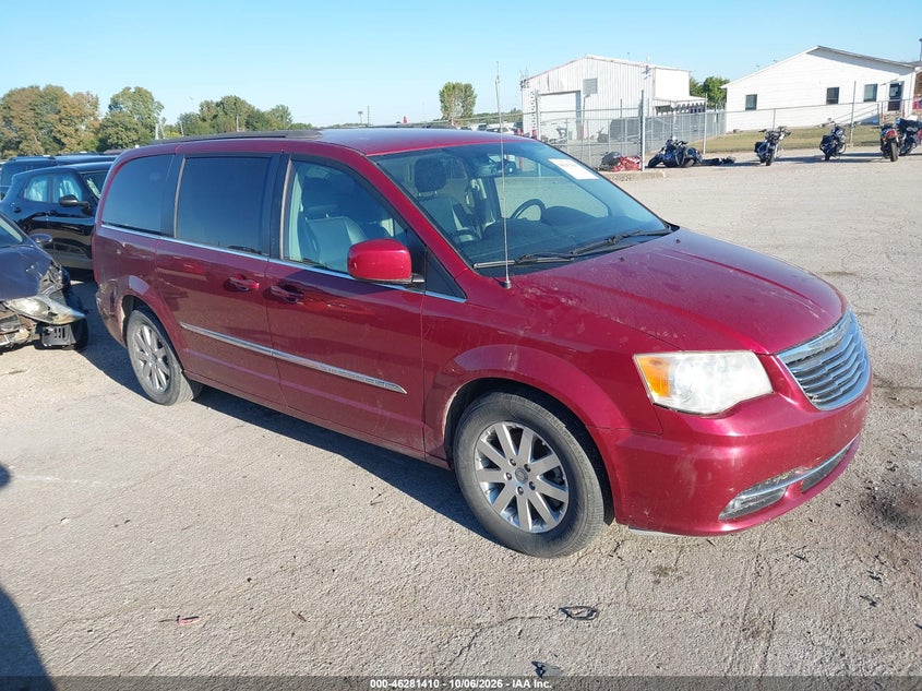 Vin: 2c4rc1bg2er324952, lot: 46781556, chrysler town & country touring 20141