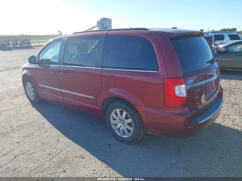 Vin: 2c4rc1bg2er324952, lot: 46781556, chrysler town & country touring 20143