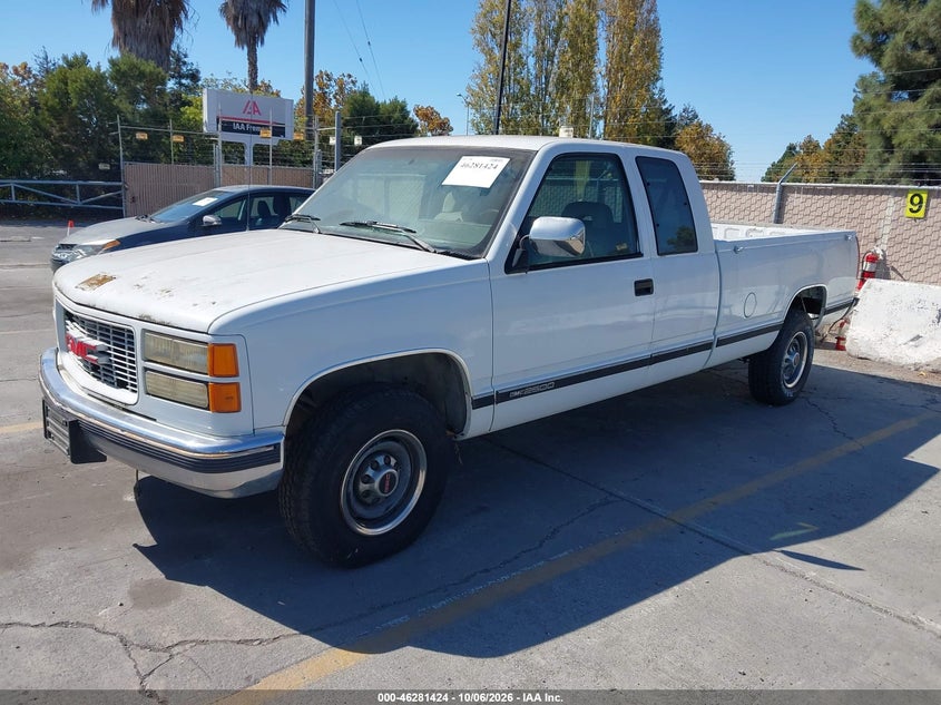 1994 GMC Sierra C2500, Обычный износ, IAAI, VIN 1GTGC29N1RE508137 — фото 2