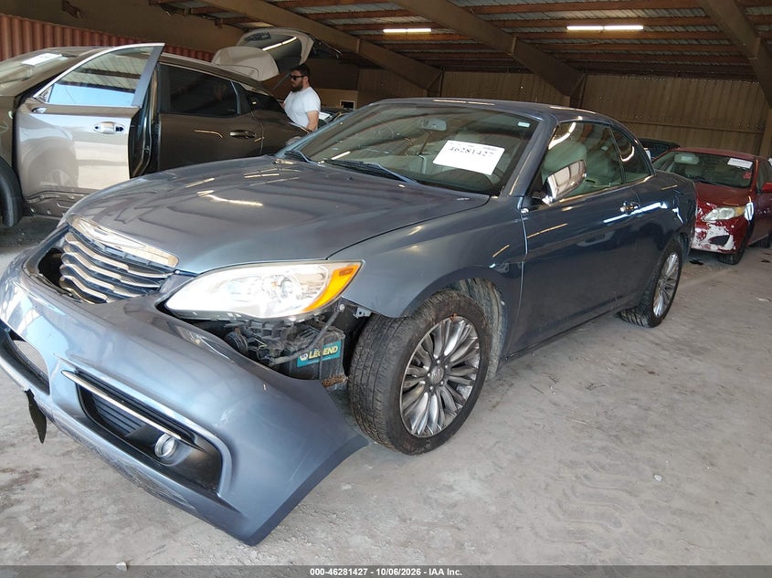 Vin: 1c3bc7eg2bn572177, lot: 46781573, chrysler 200 limited 20112