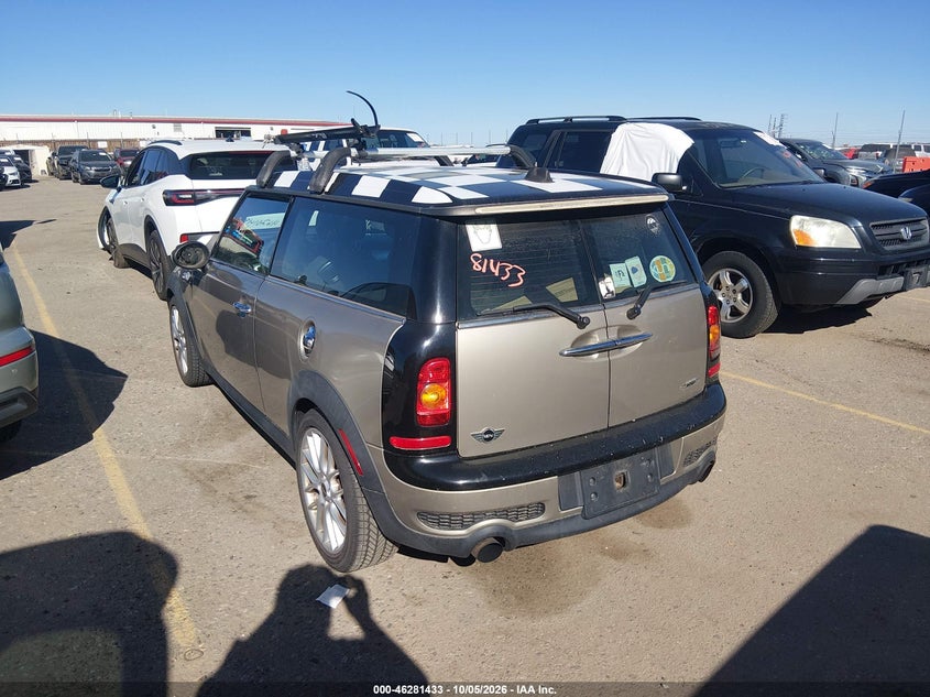 Vin: wmwmm9c56atl04349, lot: 46781579, mini john cooper works clubman 20101