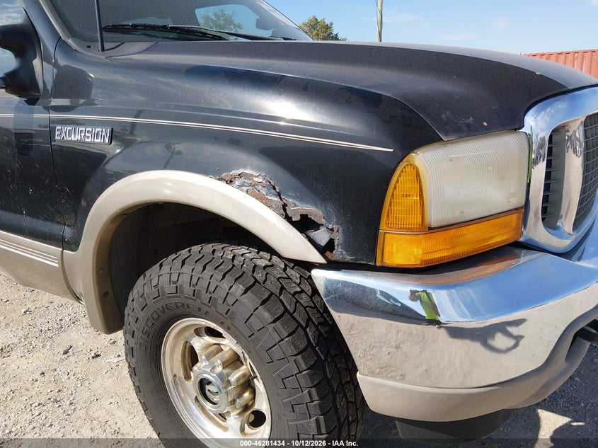 FORD EXCURSION 2000 VIN 1FMSU43F4YED08688
