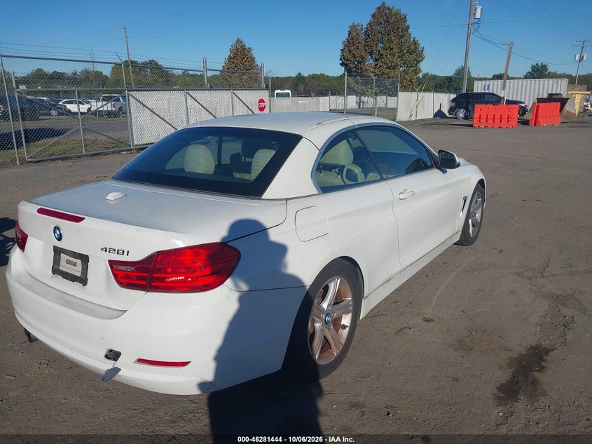 Vin: wba3v7c50ej872417, lot: 46781590, bmw 428i 20144