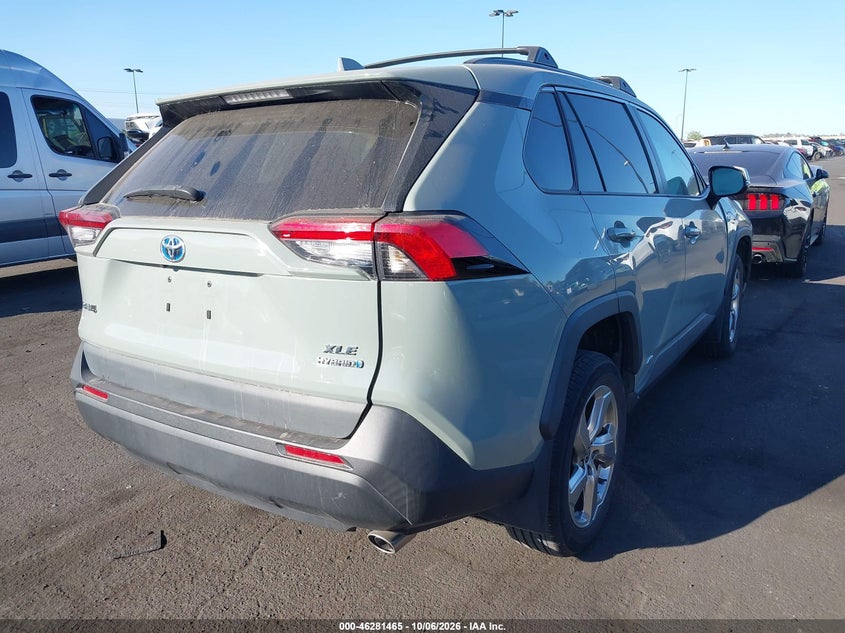 Vin: 2t3b6rfv1mw026090, lot: 46781611, toyota rav4 hybrid xle premium 20214