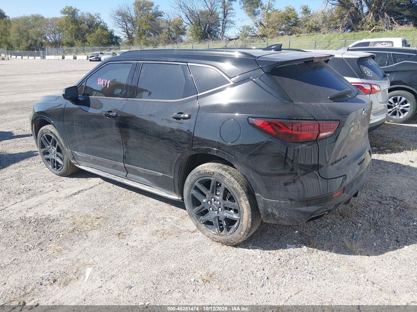 Vin: 3gnkbkrs6ps182445, lot: 46781620, chevrolet blazer awd rs 20233