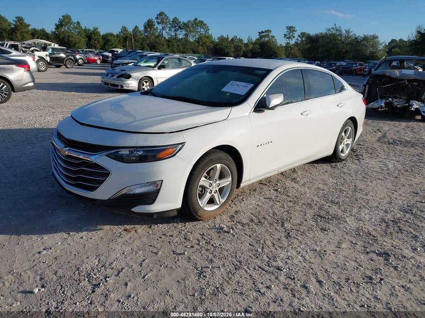 Vin: 1g1zb5st3rf194158, lot: 46781626, chevrolet malibu fwd ls 20242