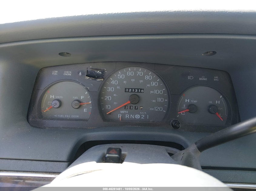 MERCURY GRAND MARQUIS 1999 VIN 2MEFM74W4XX685197
