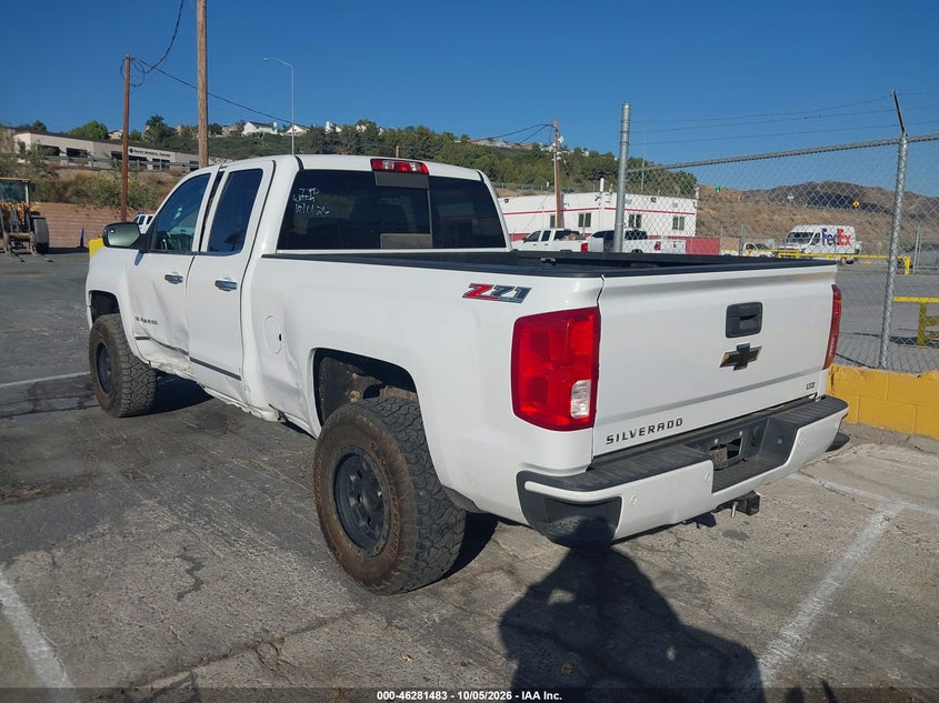 Vin: 1gcvksec7hz318672, lot: 46781629, chevrolet silverado 1500 2lz 20173