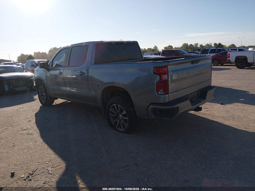 Vin: 2gcpaded3p1154182, lot: 46781650, chevrolet silverado 1500 2wd  short bed rst 20233