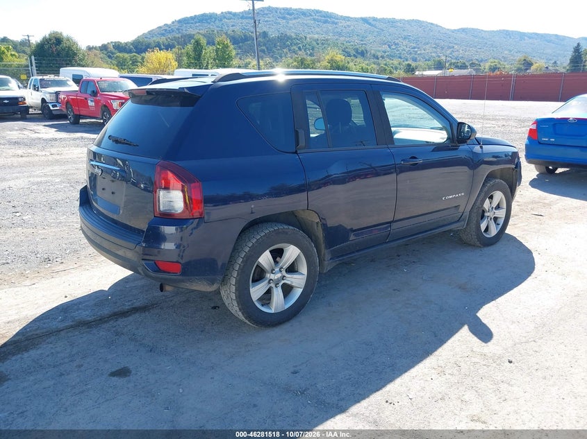 Vin: 1c4njdbb0ed809412, lot: 46781664, jeep compass sport 20144