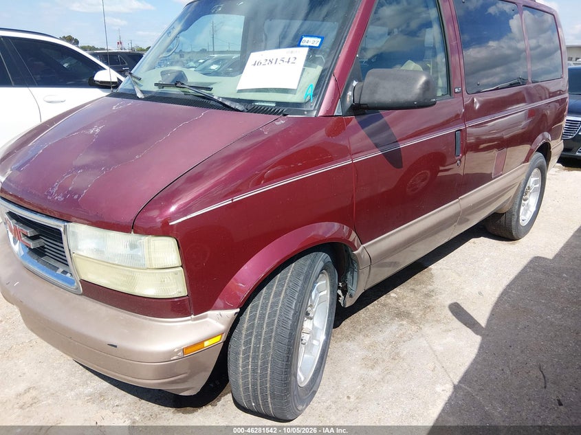 GMC SAFARI 2004 VIN 1GKEL19X44B501720