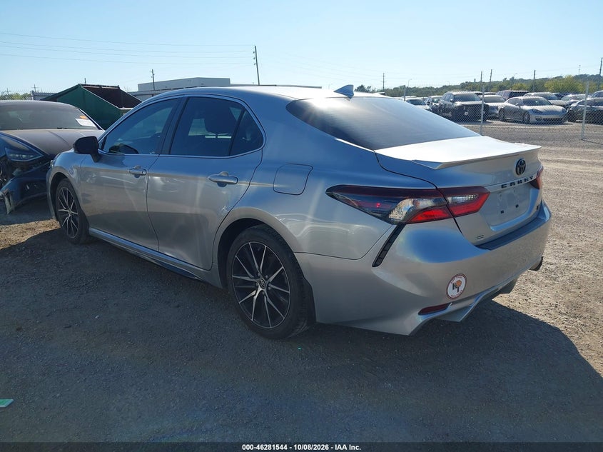 Vin: 4t1g11ak7ru206824, lot: 46781690, toyota camry se 20243