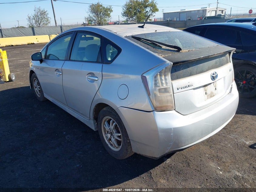 Vin: jtdkn3duxa1002410, lot: 46781693, toyota prius iii 20103
